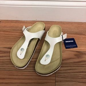 Birkenstock | Women's Gizeh Sandals | White | Various Sizes